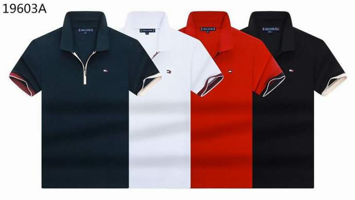 Picture of Tommy Hilfiger Polo Shirts Short _SKUTommyM-3XL25wx1425406